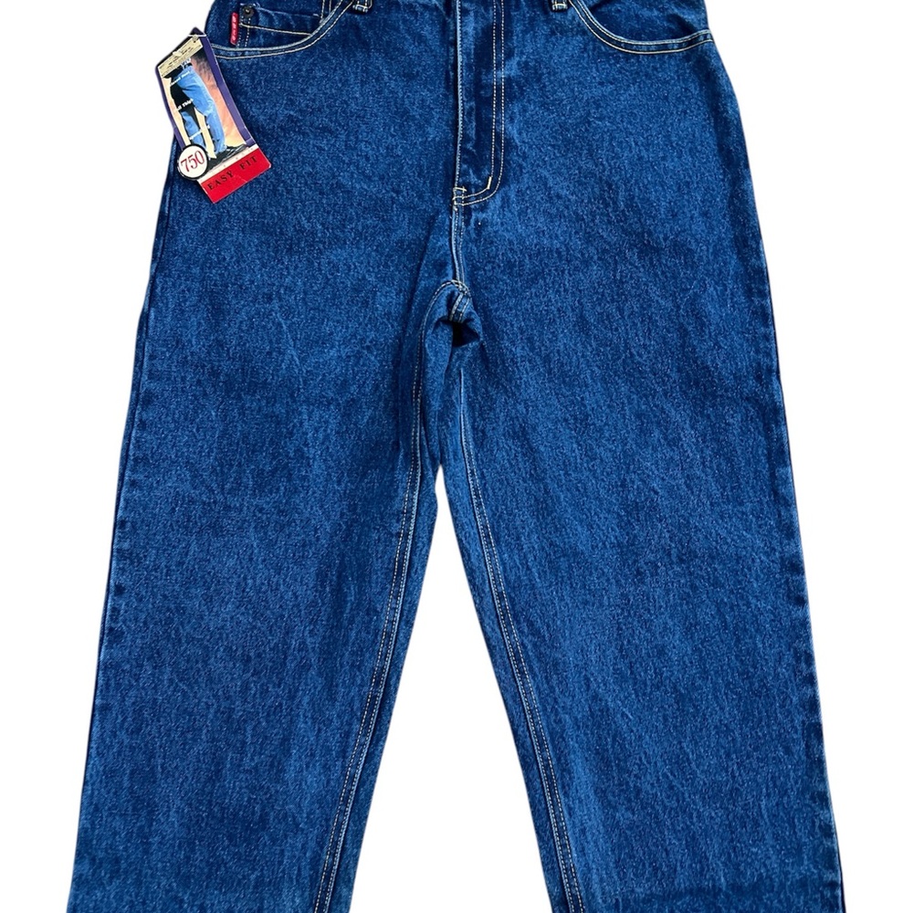 Bugle Boy 750 Men’s Vintage Cotton Easy Fit Tapered Leg Jeans Size 31 NEW - Picture 3 of 12